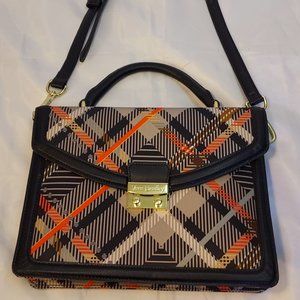 Vera Bradley Lydia Plaid Satchel